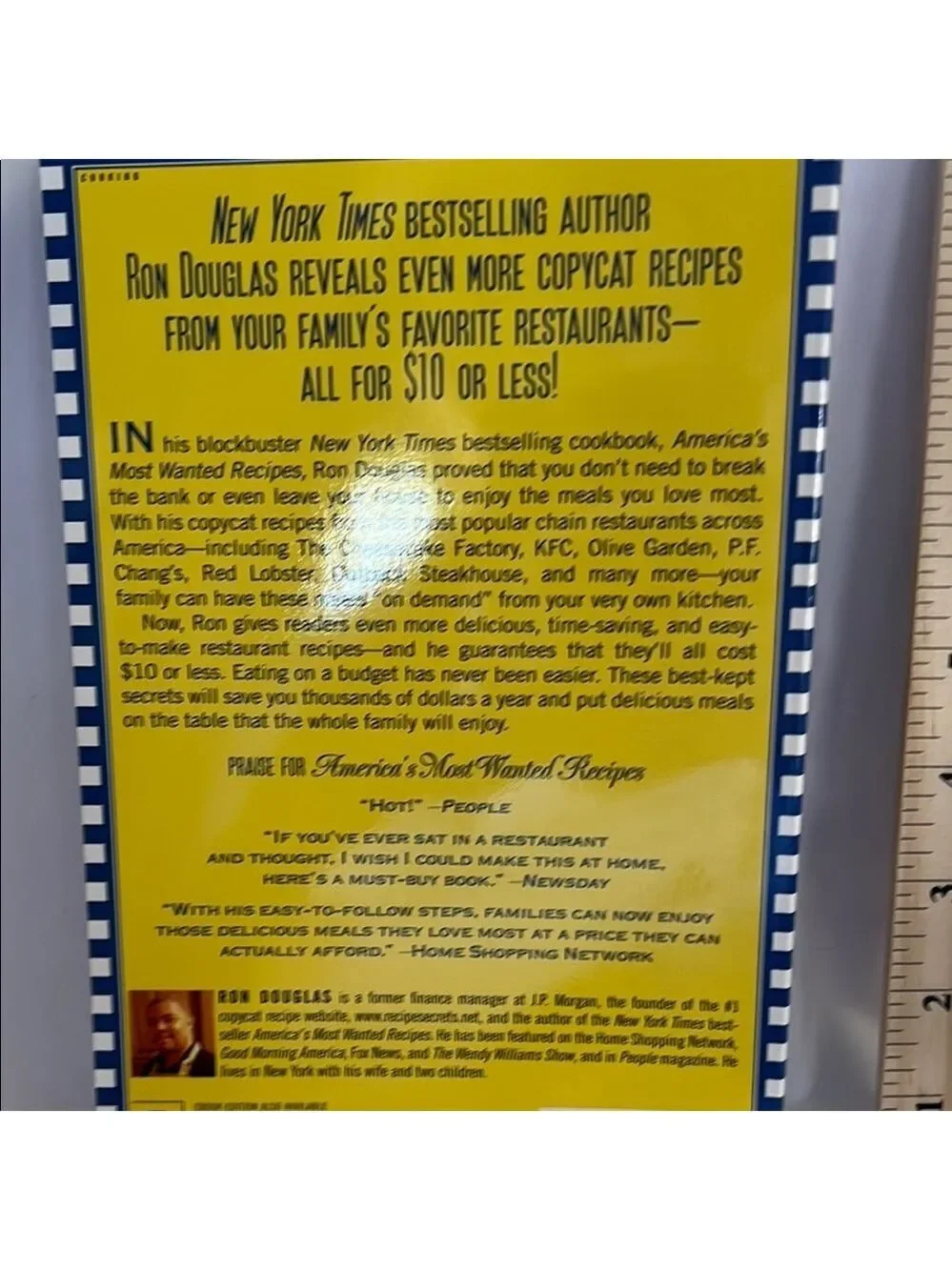 America's Most Wanted Recipes Cookbook